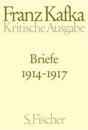 Briefe 1914 - 1917 de Franz Kafka