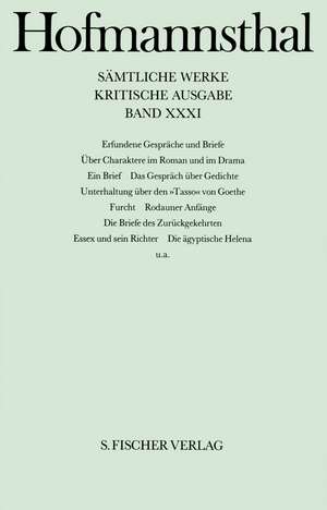 Erfundene Gespräche und Briefe de Ellen Ritter