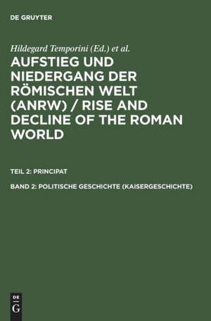 Politische Geschichte (Kaisergeschichte) de Hildegard Temporini