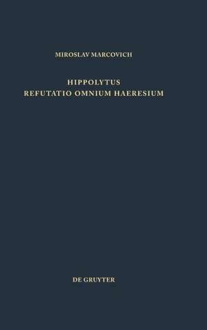 Refutatio omnium haeresium de Hippolytus