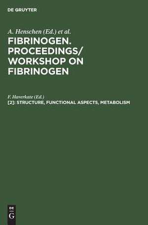 Structure, functional aspects, metabolism de F. Haverkate