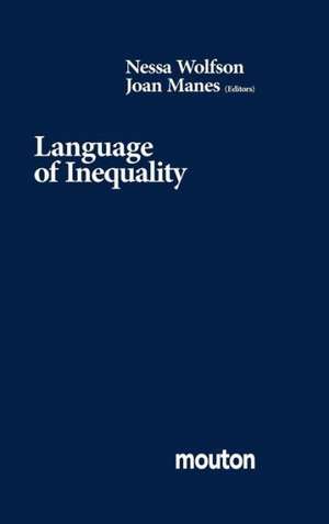 Language of Inequality de Nessa Wolfson