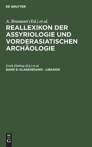 Klagegesang - Libanon de Michael P. Streck