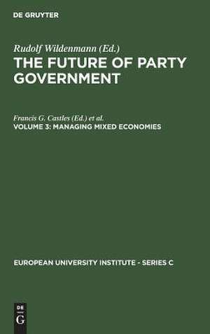 Managing Mixed Economies de Francis G. Castles