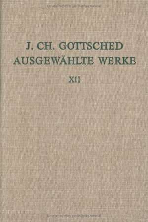 Gottsched-Bibliographie de P. M. Mitchell