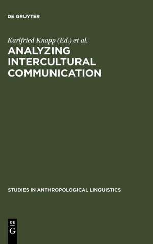 Analyzing Intercultural Communication de Alan Murray