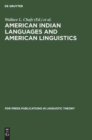 AMERICAN INDIAN LANGUAGES & AM.LING.(CHAFE) DER