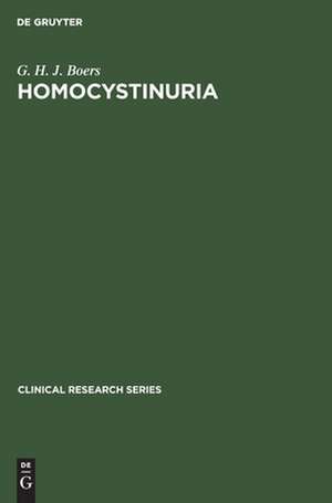 BOERS:HOMOCYSTINURIA PAPERB. CRS 3