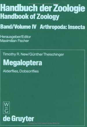 Megaloptera (Adlerflies, Dobsonflies) de Timothy R. New