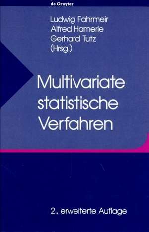 Multivariate statistische Verfahren de Ludwig Fahrmeir