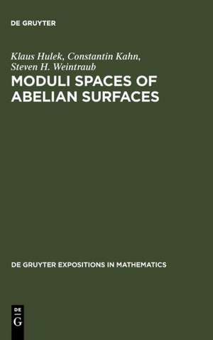 Moduli Spaces of Abelian Surfaces: Compactification, Degenerations and Theta Functions de Klaus Hulek