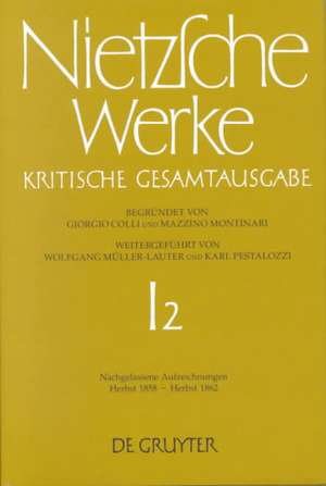 Nachgelassene Aufzeichnungen (Herbst 1858 - Herbst 1862) de Hans Gerald Hödl