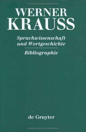 Sprachwissenschaft und Wortgeschichte de Bernhard Henschel