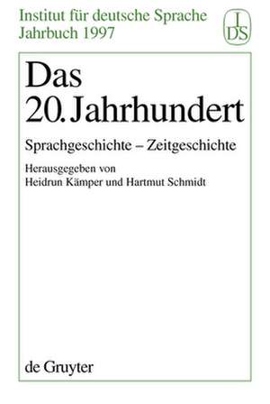 Das 20. Jahrhundert de Hartmut Schmidt