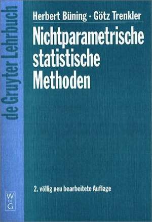 Nichtparametrische statistische Methoden de Herbert Büning