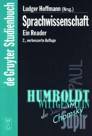 Sprachwissenschaft: Ein Reader de Ludger Hoffmann