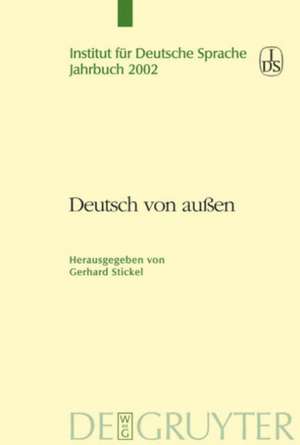 Deutsch von außen de Gerhard Stickel