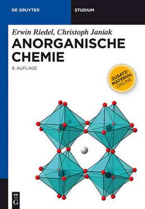 Anorganische Chemie de Erwin Riedel