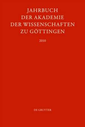 2010 de Akademie der Wissenschaften