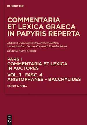 Aristophanes - Bacchylides de Guido Bastianini