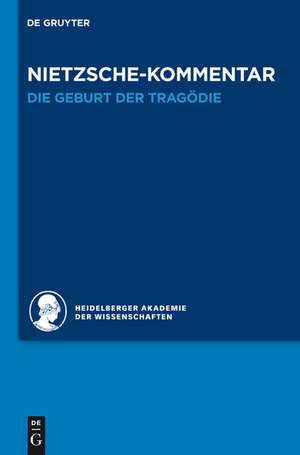 Kommentar zu Nietzsches "Die Geburt der Tragödie" de Jochen Schmidt