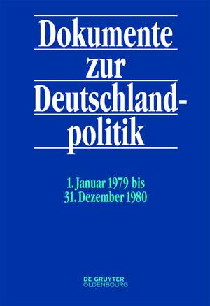 1. Januar 1979 bis 31. Dezember 1980 de Michael Hollmann