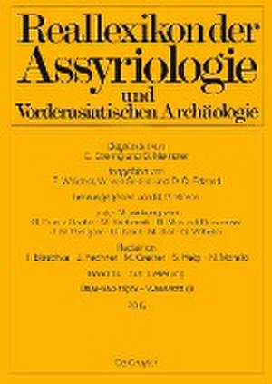 Reallexikon der Assyriologie und Vorderasiatischen Archäologie. Bd 14/Lieferung 7/8 de Michael P. Streck