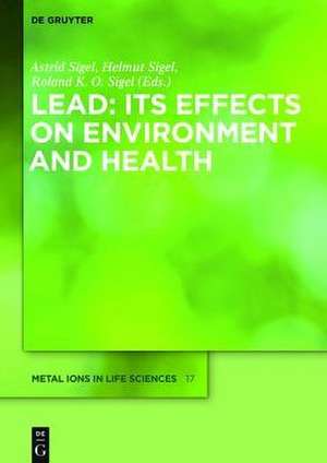 Lead – Its Effects on Environment and Health de Katsuyuki Aoki