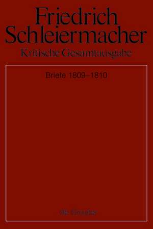 Briefwechsel 1809-1810: (Briefe 3021-3560) de Simon Gerber