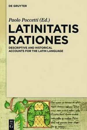 Latinitatis rationes de Paolo Poccetti