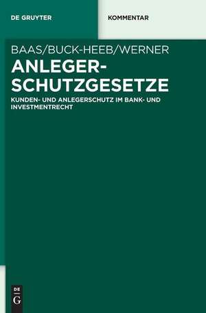 Kleinanlegerschutzgesetz de Volker Baas