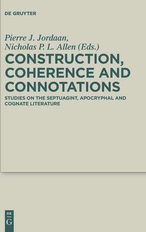 Construction, Coherence and Connotations de Nicholas P. L. Allen