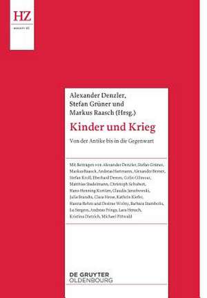 Kinder Und Krieg de Alexander Denzler