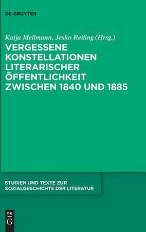 Vergessene Konstellationen Literarischer Offentlichkeit Zwischen 1840 Und 1885: Gerichtsakten Aus Der Trierer Papyrussammlung (P.Trier I) de Katja Mellmann