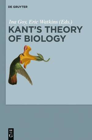 Kant S Theory of Biology: At the Crossroads Between Heidegger and Kant de Ina Goy