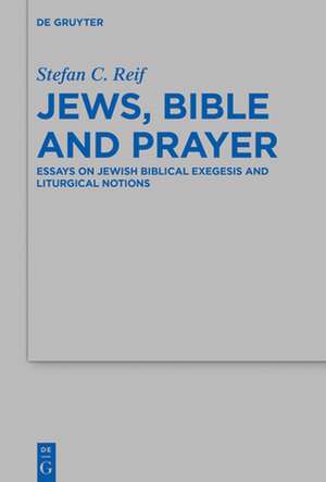 Jews, Bible and Prayer de Stefan C. Reif