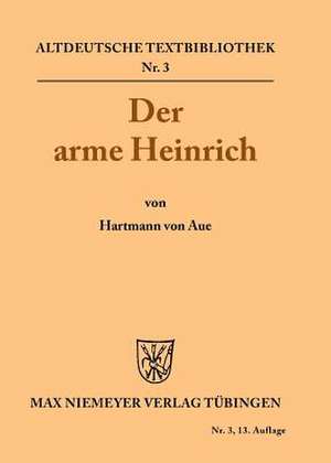 Der arme Heinrich de Hartmann