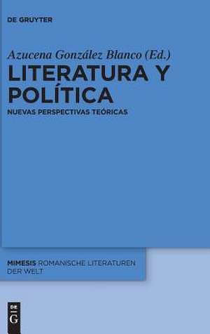 Literatura y política de Azucena González Blanco