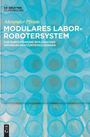 Modulares Laborrobotersystem de Alexander Pfriem