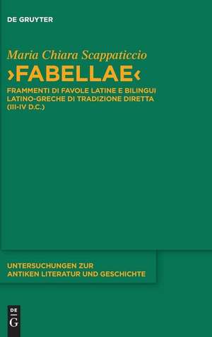 "Fabellae" de Maria Chiara Scappaticcio