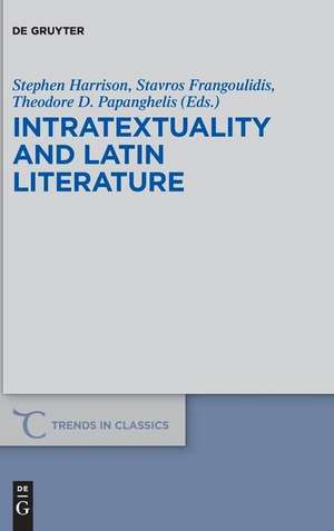 Intratextuality and Latin Literature de Stephen J. Harrison