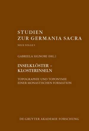 Inselklöster-Klosterinseln de Gabriela Signori