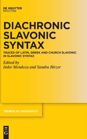 Diachronic Slavonic Syntax