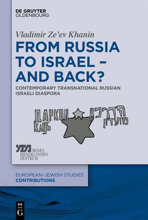 Khanin, V: From Russia to Israel - And Back?