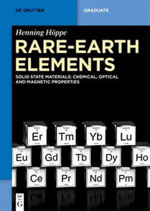 Höppe, H: Rare-Earth Elements