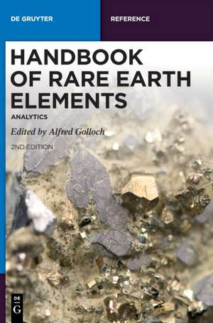 Handbook of Rare Earth Elements