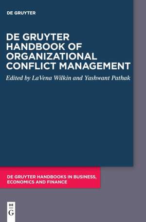 De Gruyter Handbook of Organizational Conflict Management