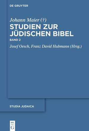 Studien zur jüdischen Bibel 02 de Johann Maier