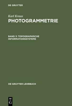 Topographische Informationssysteme de Karl Kraus