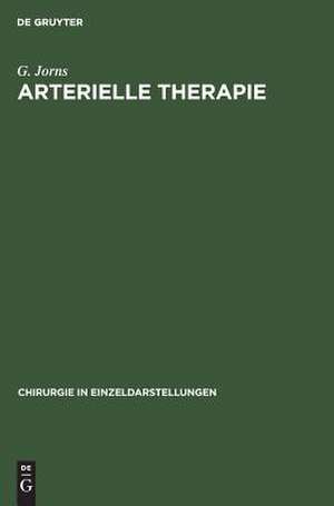 Arterielle Therapie de Gerhart Jorns